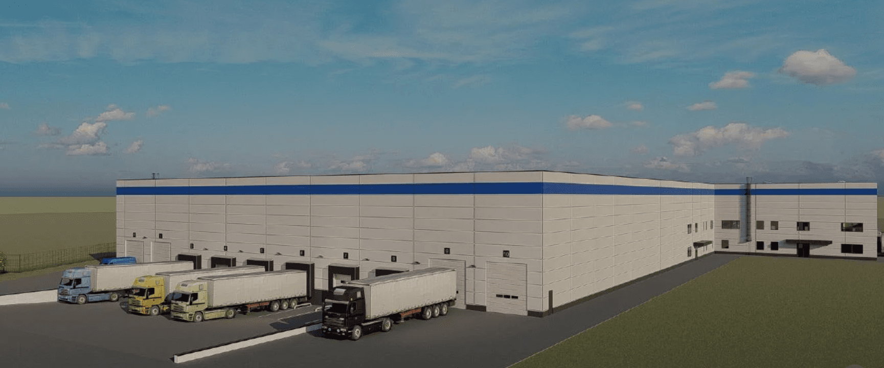 Logistics halls for lease in Piešťany