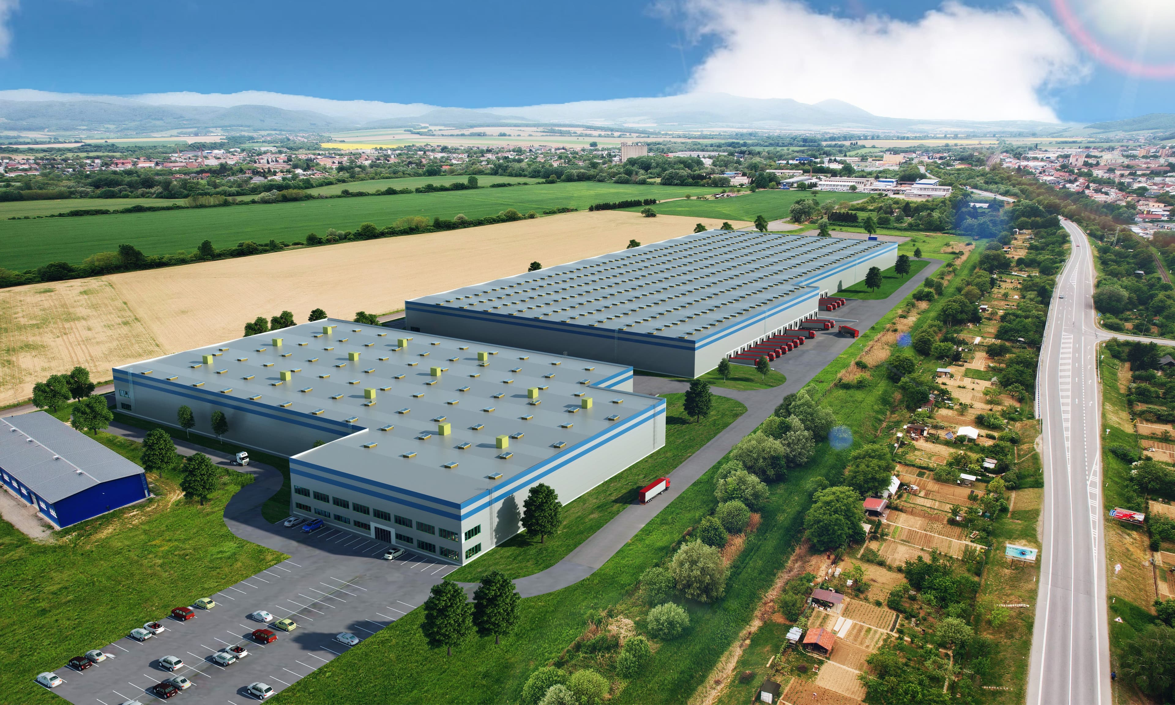 Moderné skladové a výrobné priestory na prenájom vo Vranove nad Topľou