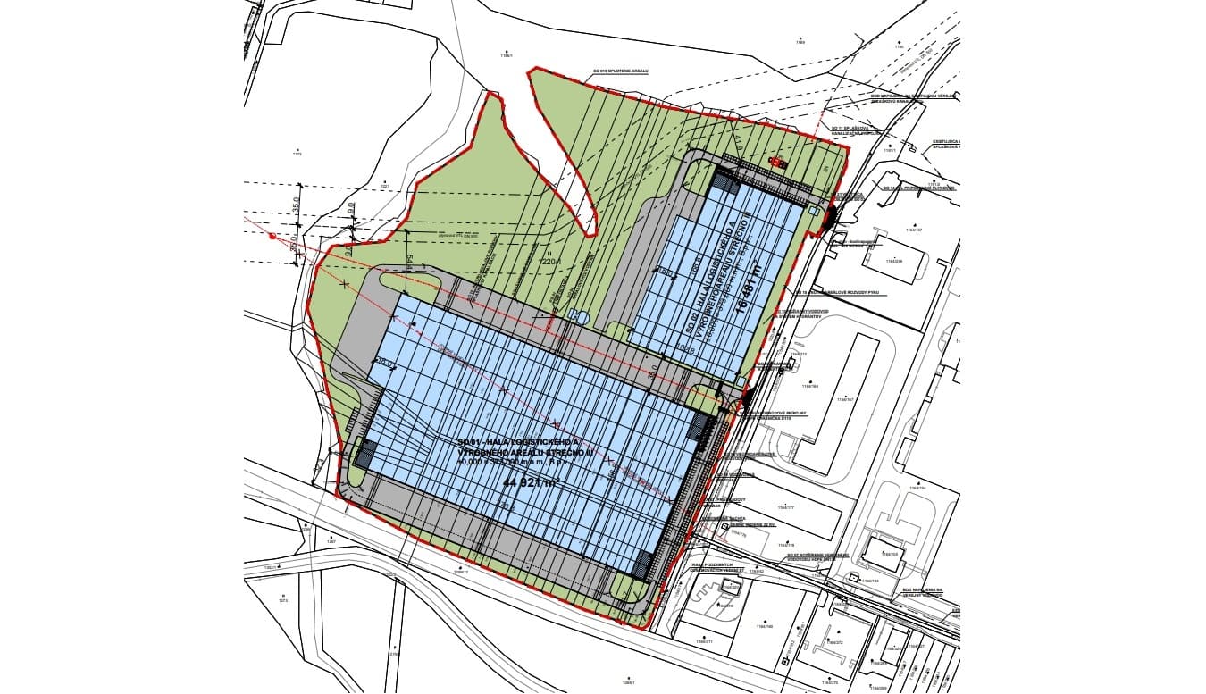 Prenájom skladovej a výrobnej haly v Žiline