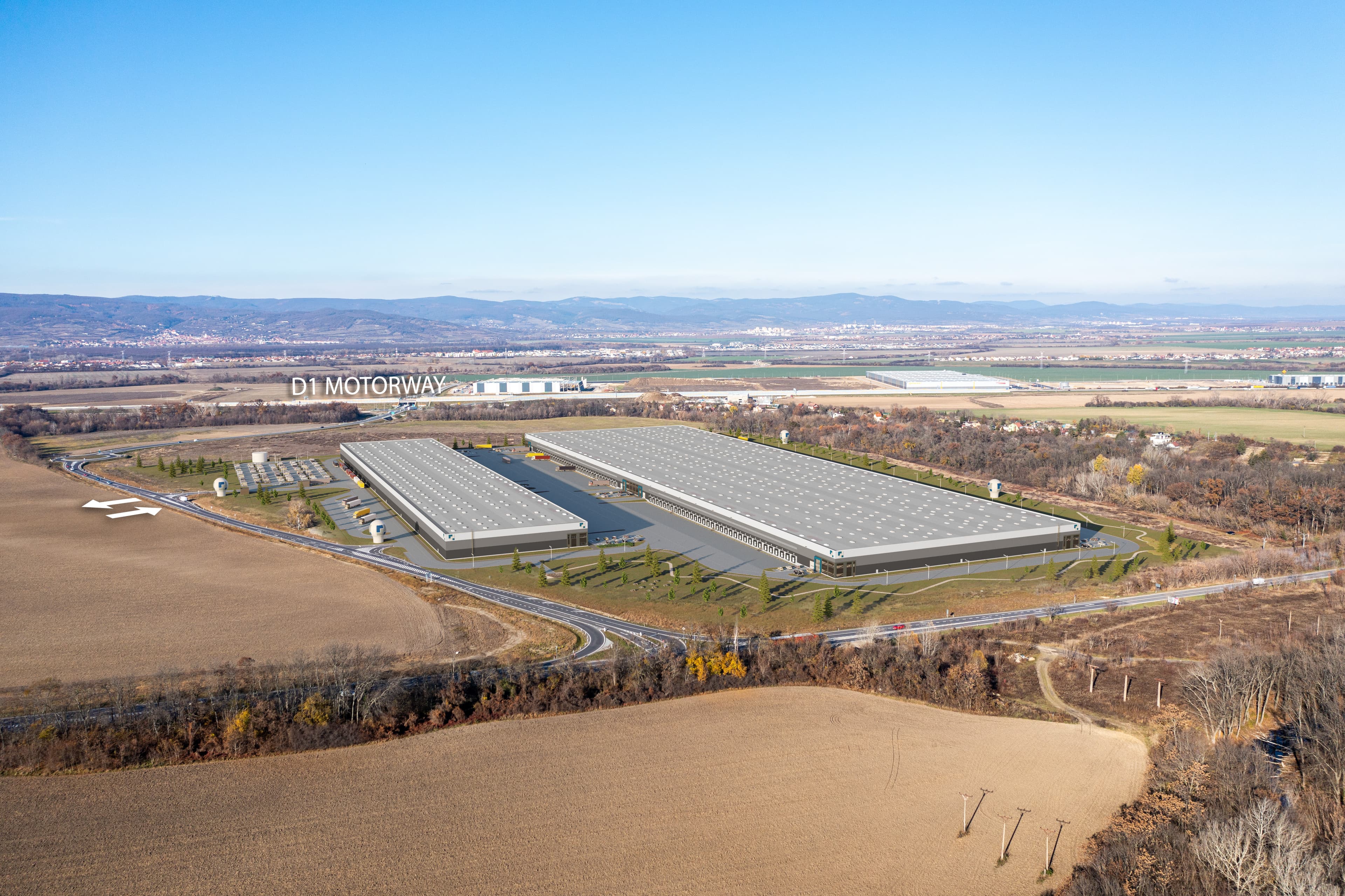 Výrobné a skladové haly na prenájom v Bernolákove